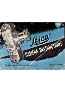 Leica Standard manual. Camera Instructions.